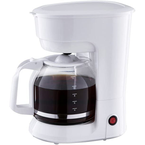DAYUM White 12 Cup Drip Coffee Maker
